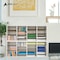 Adiroffice White, MDF Wood, 11.8 in W, 16.3 in L, 39.3 in D ADI500-24-WHI-MK - alternate 3